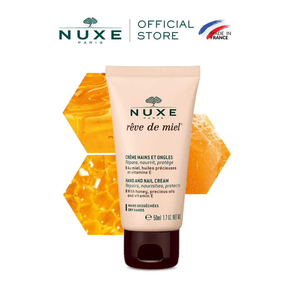 kem-duong-khong-nhon-rit-nuxe-reve-de-miel-hand-and-nail-cream-danh-cho-da-tay-va-mong-50ml