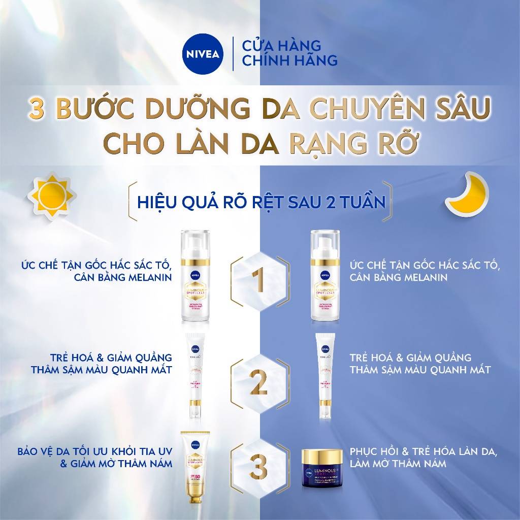 kem-chong-nang-nivea-luminous-630-duong-da-lam-mo-dom-nau-va-ngua-tham-nam-spf-50-pa-40ml