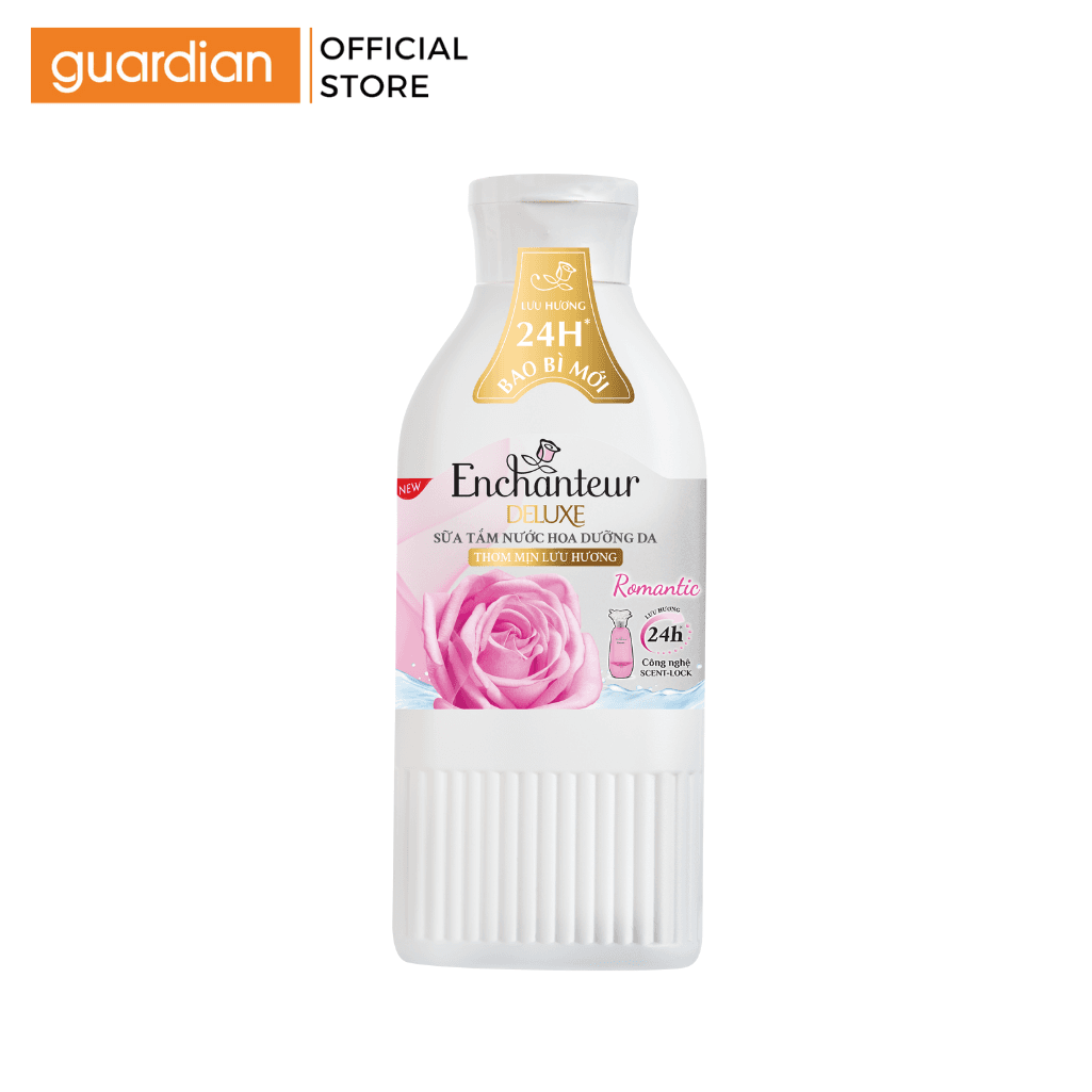 Sữa tắm nước hoa dưỡng da Enchanteur Deluxe Romantic 180g