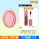 Dụng cụ vệ sinh cọ trang điểm TMR màu hồng