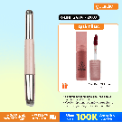 Cọ Môi Silicone màu hồng TMR có 2 Đầu Cọ tán son và Cọ Che Khuyết Điểm