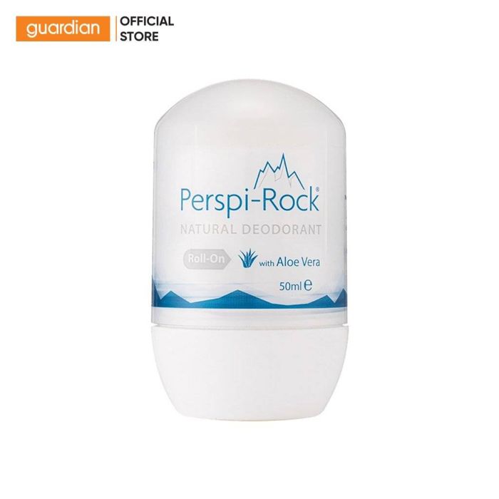 Lăn Khử Mùi Giúp Ngăn Mồ Hôi Perspi-Rock Natural Deodorant Roll-On With Aloe Vera Hương Lô Hội Tự Nhiên 50Ml