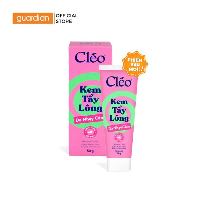 Cleo Kem Tẩy Lông Da Nhạy Cảm 50g