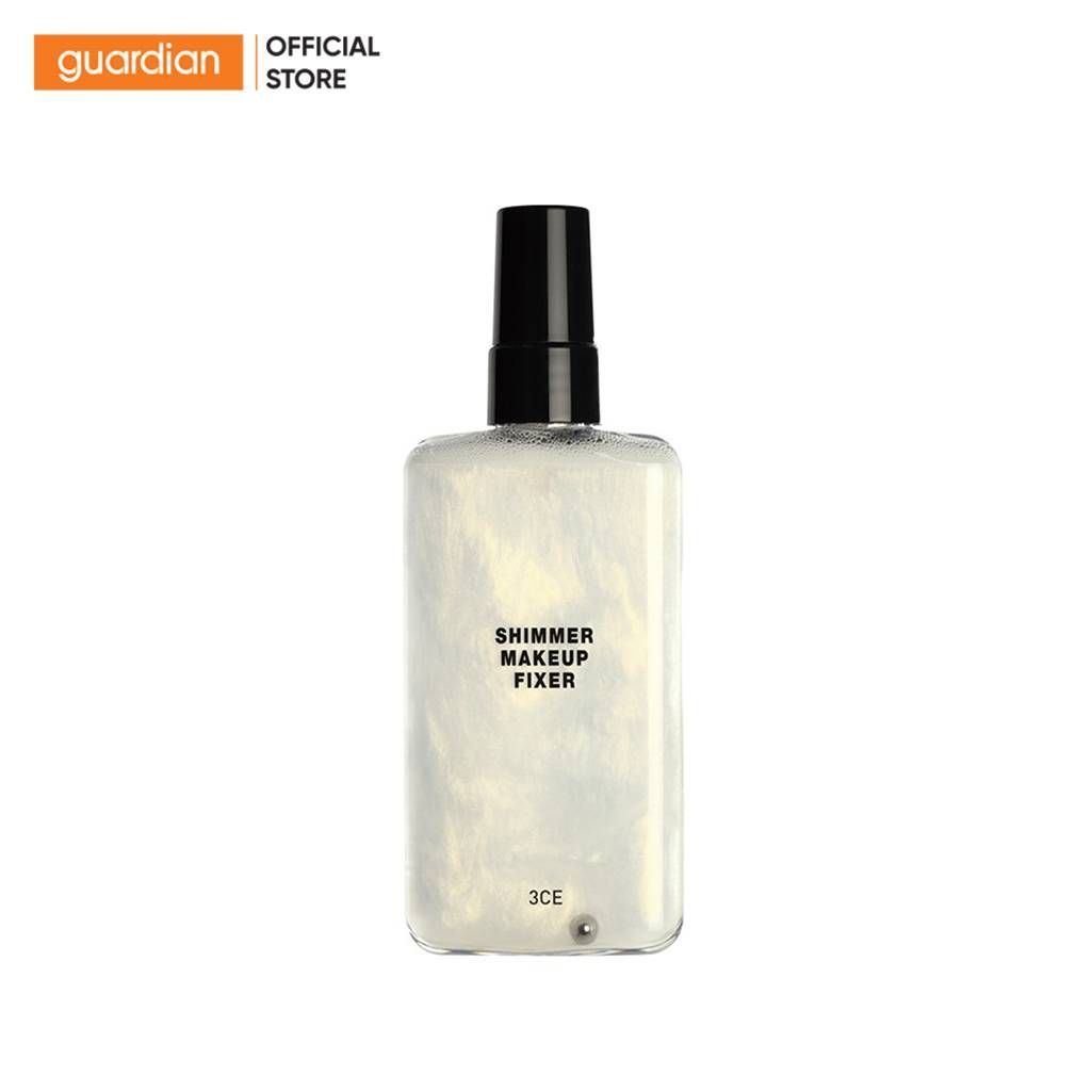 Xịt Khóa Nền 3CE Shimmer Makeup Fixer 100Ml