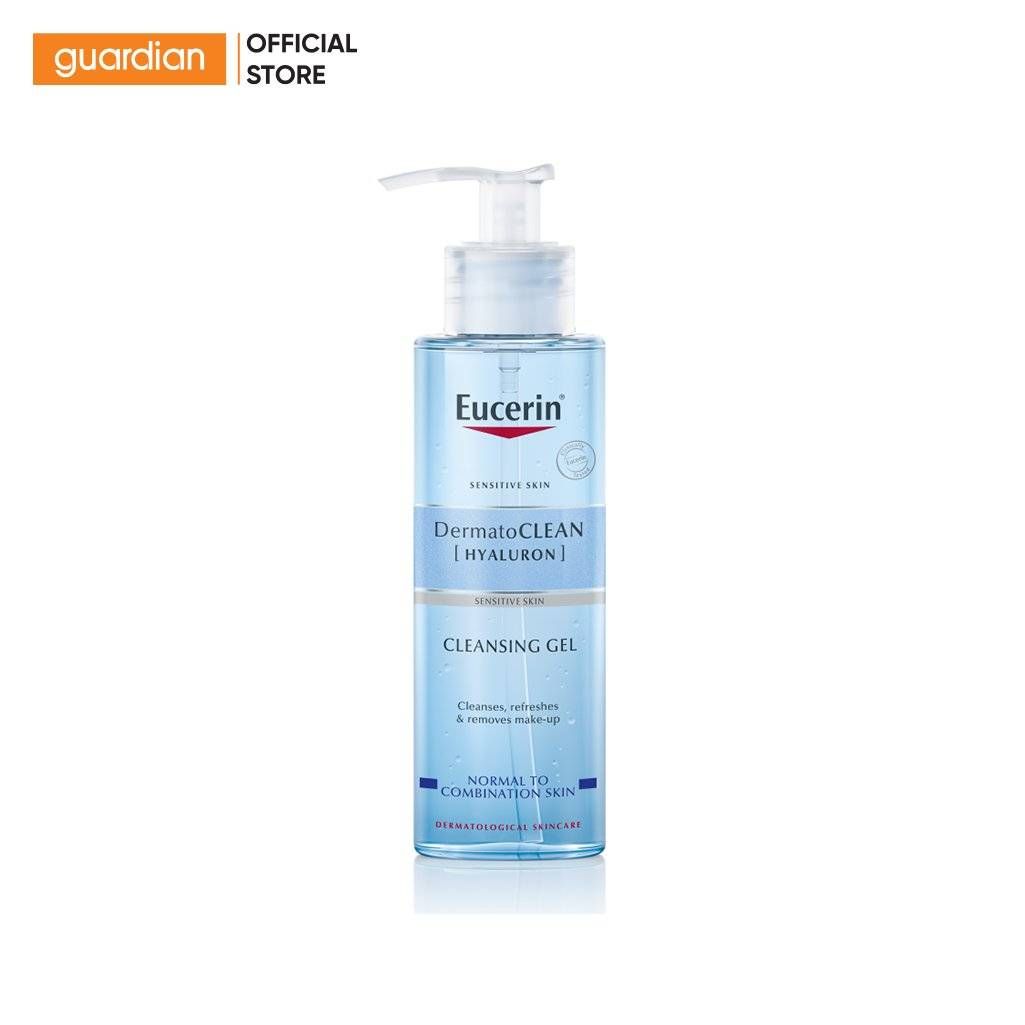 Gel Rửa Mặt Eucerin Cho Da Nhạy Cảm Dermatoclean Cleansing Gel 200ml