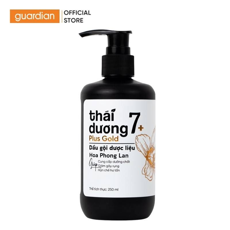Dầu Gội Dược Liệu Giảm Gàu, Ngứa, Nấm Thái Dương 7 Gold Plus 480ml