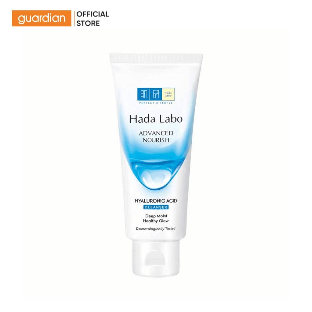 Kem Rửa Mặt Dưỡng Ẩm Hada Labo Advanced Nourish Hyaluronic Acid Cleanser 80Gr
