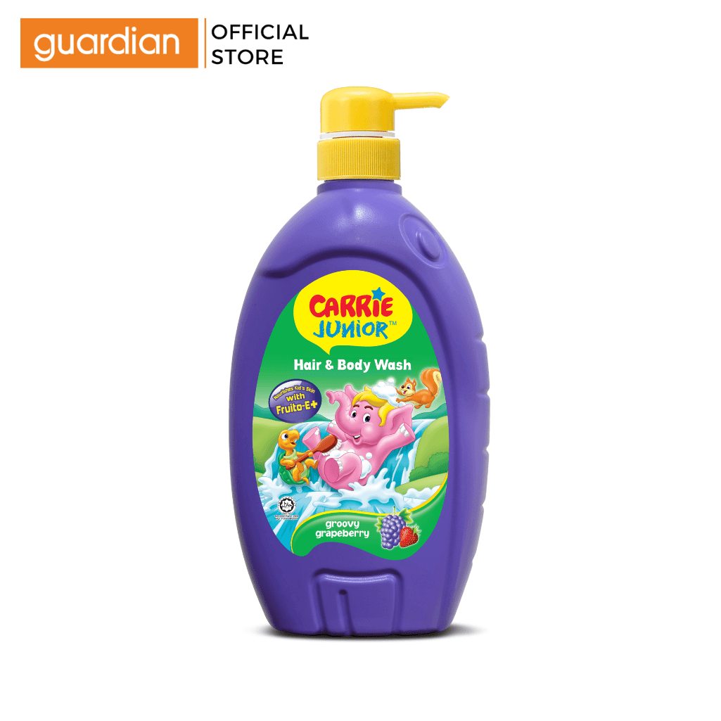 Tắm Gội Toàn Thân Cho Bé Hương Nho Carrie Junior 700Gr