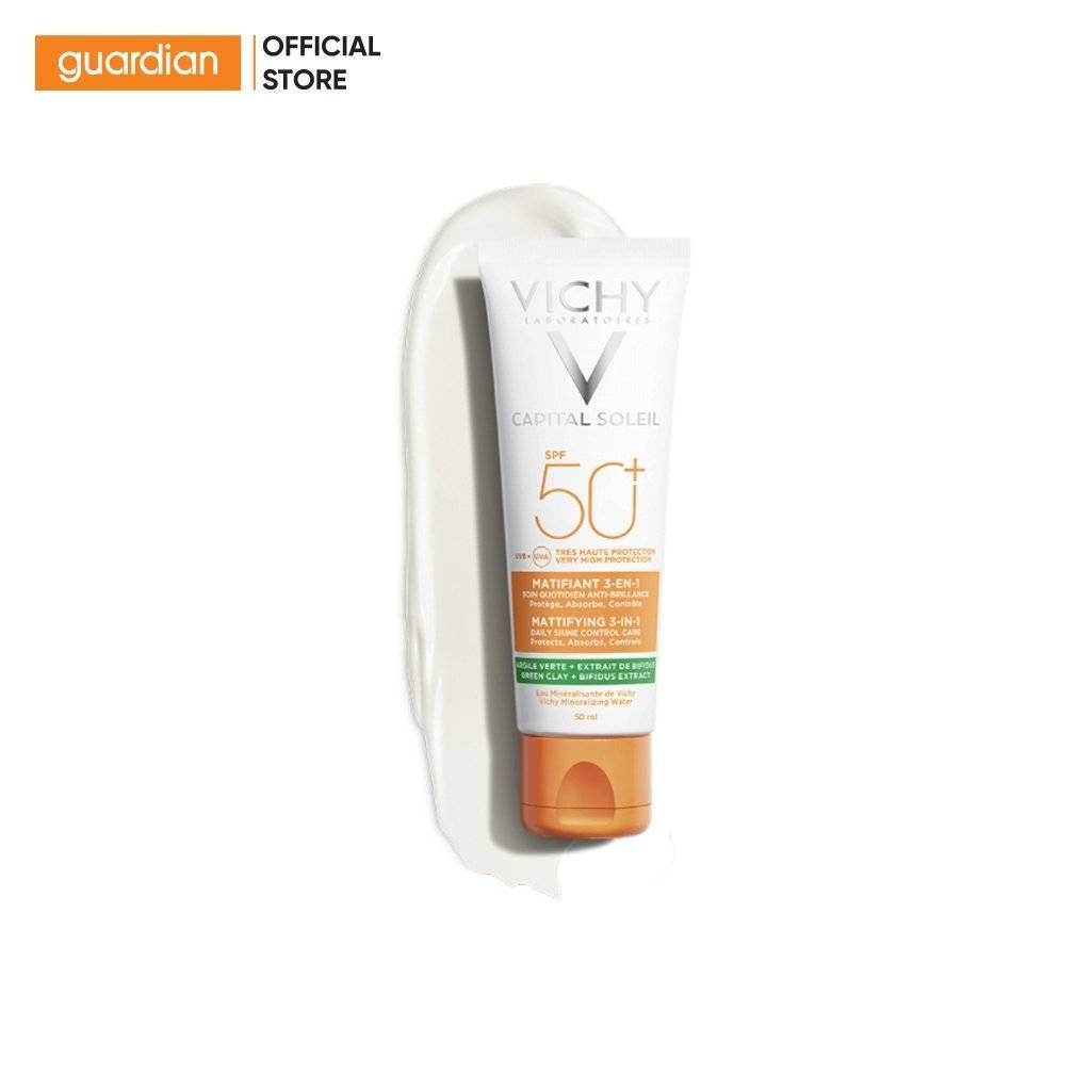 Kem Chống Nắng Chống Ô Nhiễm Bụi Mịn Vichy Capital Soleil Spf50+ 50Ml
