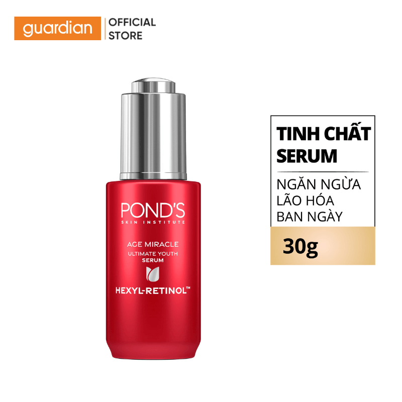 Serum Ban Ngày Pond'S Age Miracle Mờ Đốm Nâu Và Nếp Nhăn Với 50X Hexyl-Retinol 30G