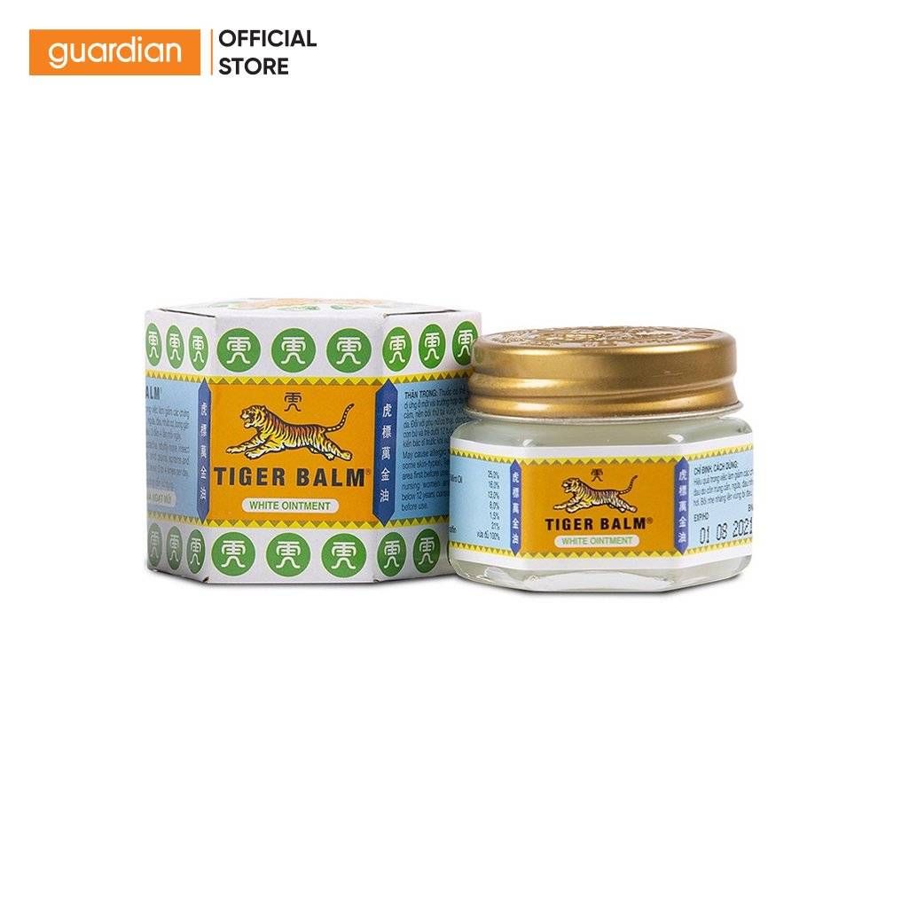 Dầu Cù Là Giảm Đau Đầu Và Nghẹt Mũi Tiger Balm White 19,4gr