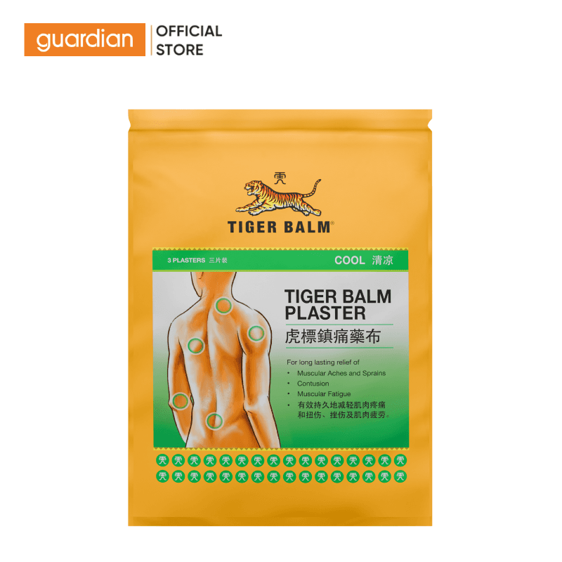 Miếng Dán Tiger Balm Cool Gói 3 miếng 7x10cm