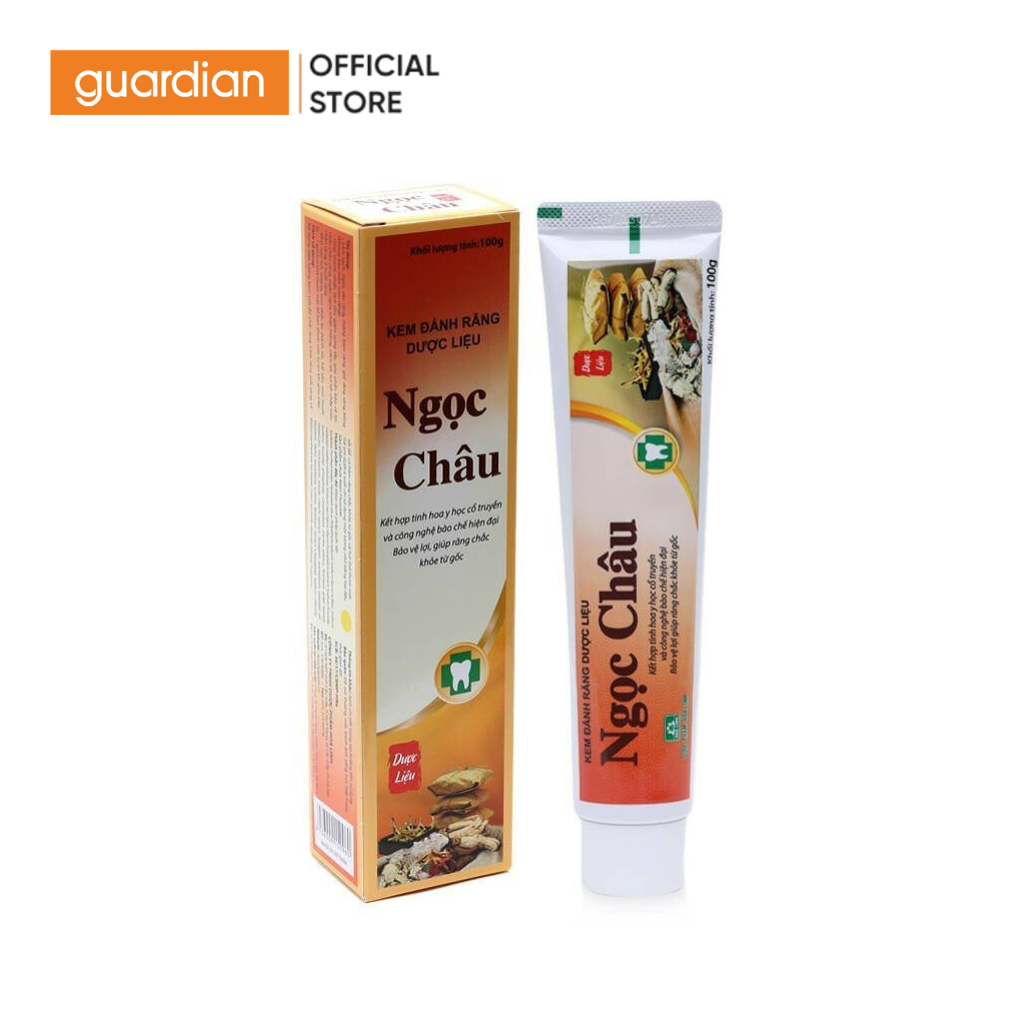 Kem Đánh Răng Dược Liệu Ngọc Châu Chuyên Gia 100g
