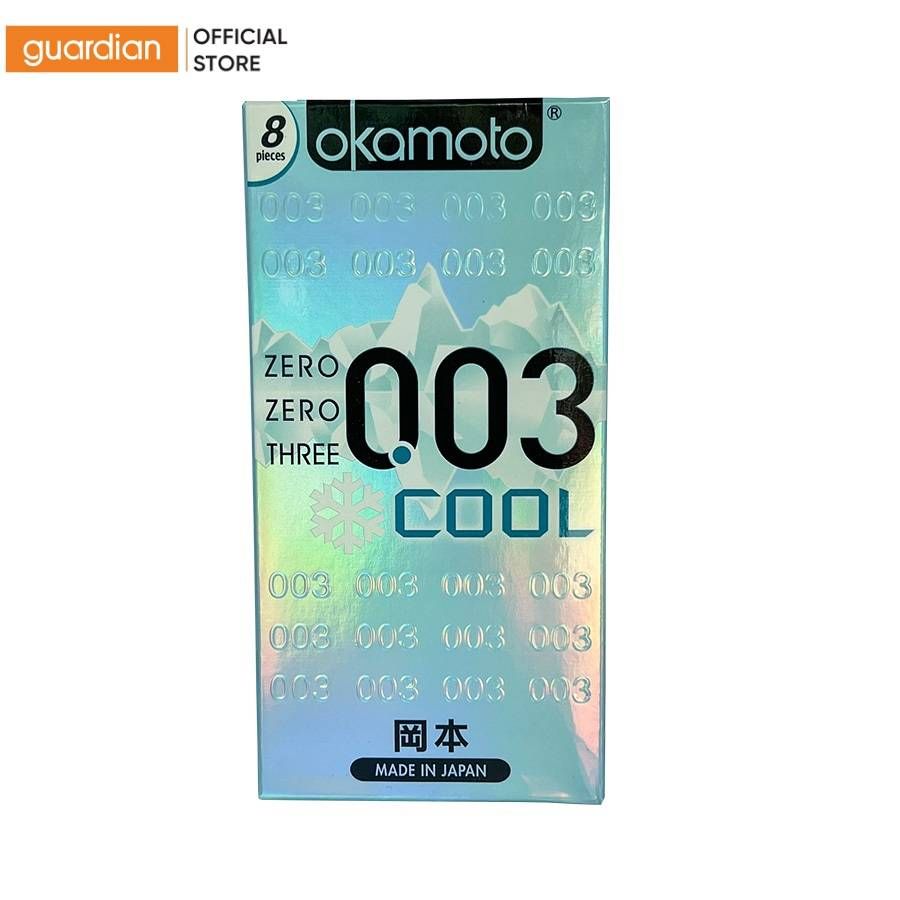 Bao Cao Su Okamoto Cool 0.03 Hộp 10 Cái
