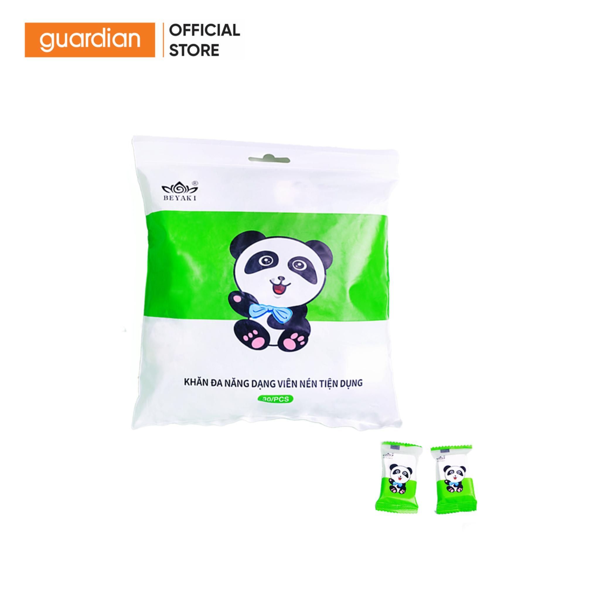 Khăn Nén Lau Tay Beyaki 100% Cotton 30 Viên