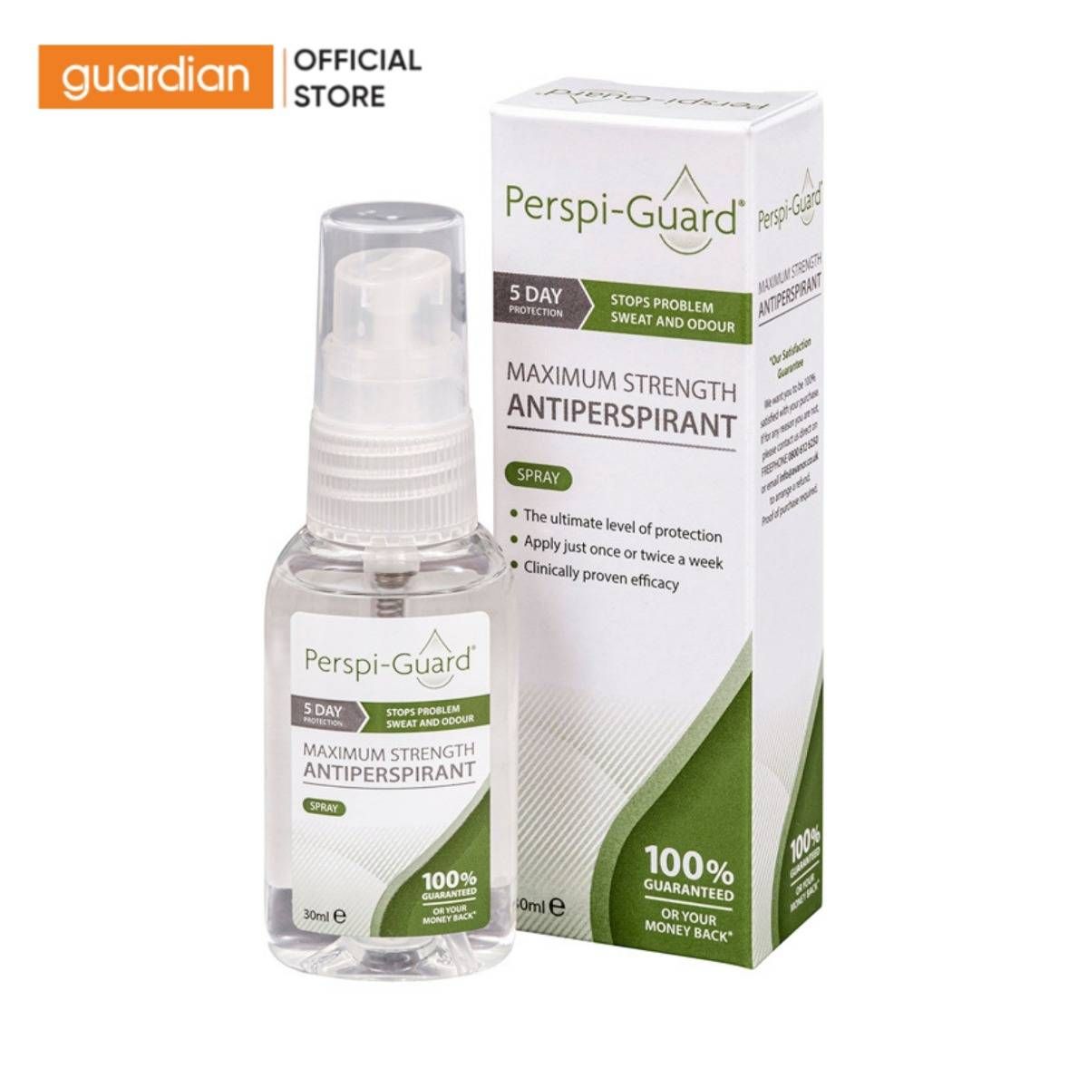 Xịt Khử Mùi & Ngăn Mồ Hôi Vượt Trội Perspi-Guard Maximum Strength Antiperspirant 30Ml