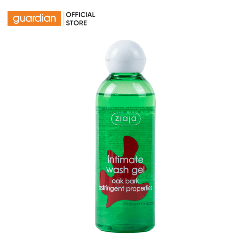 Dung Dịch Vệ Sinh Ziaja Vỏ Sồi Intimate Wash Gel Oak Bark Astringent Properties 200ml