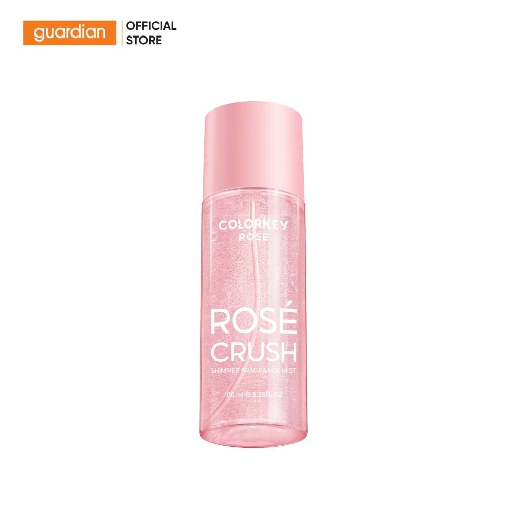 Xịt Thơm Toàn Thân Colorkey Rosé Rosé Crush Shimmer Fragrance Mist 100ml
