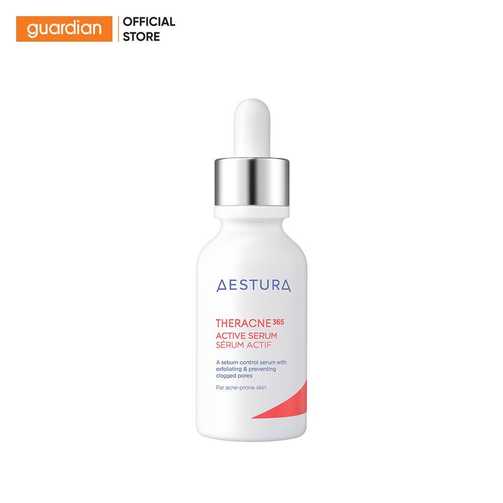 Tinh Chất Cải Thiện 5 Vấn Đề Của Da Dầu Mụn Trong 7 Ngày Aestura Theracne365 Zinc-BHA Active Serum 30ml