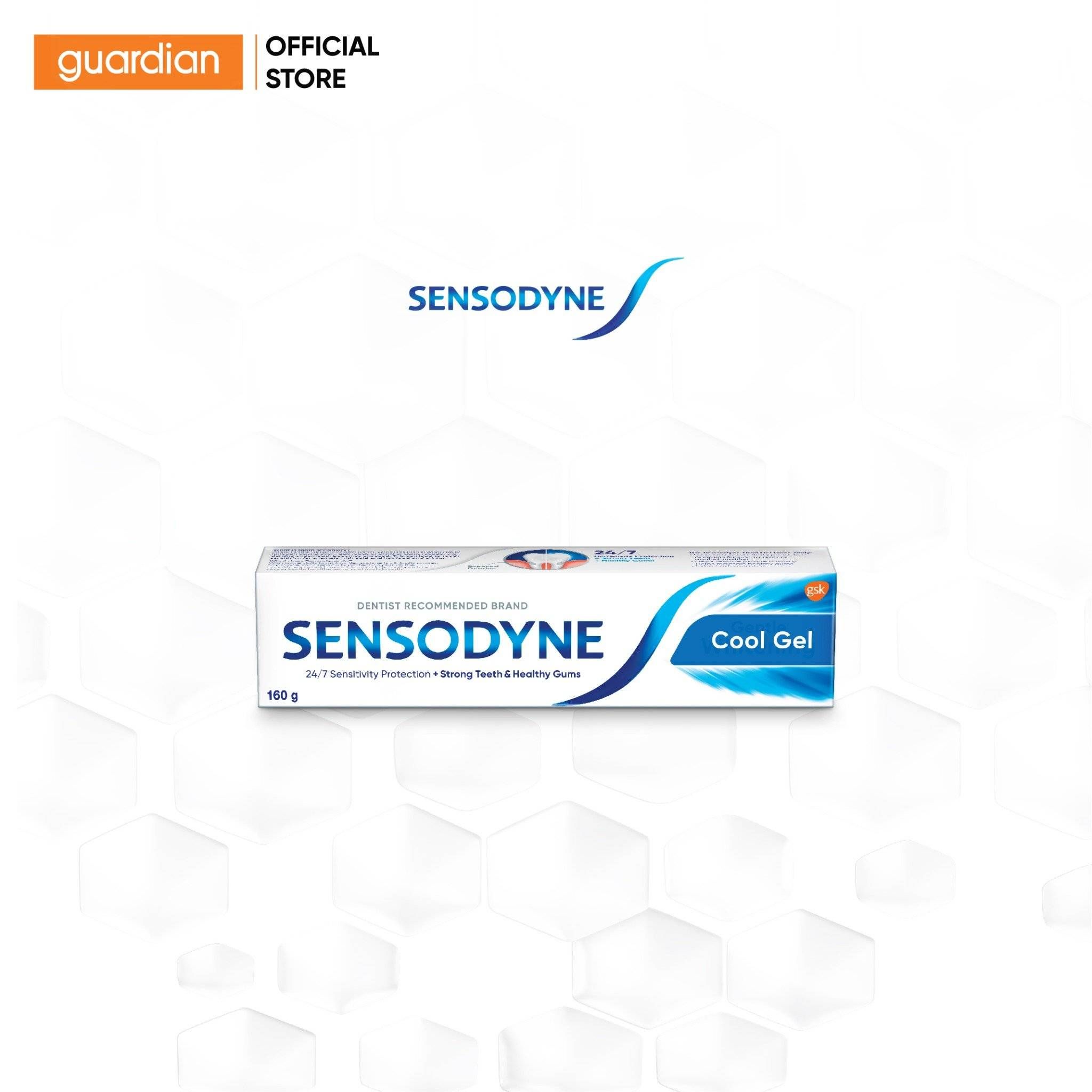 Kem Đánh Răng Giúp Giảm Ê Buốt Cool Gel Sensodyne Hương Bạc Hà Mát Lạnh 160G