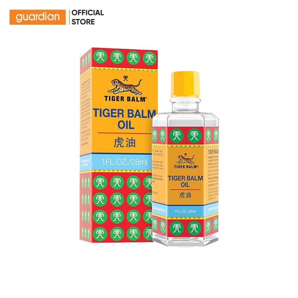 Dầu Giảm Đau Lưng, Đau Nhức Cơ Bắp Tiger Balm 28ml