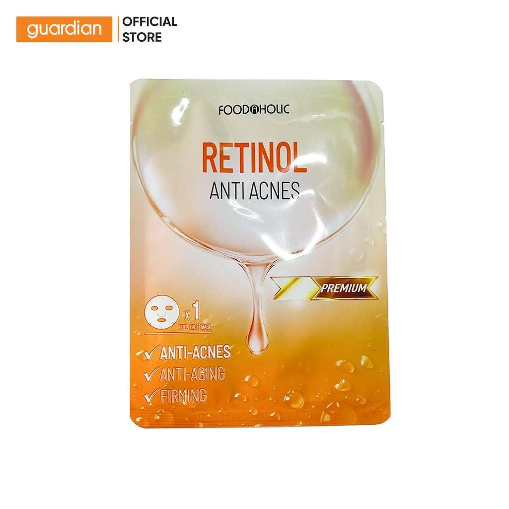 Mặt Mạ Giảm Mụn Giúp Giảm Viêm Retinol Foodaholic 23Ml