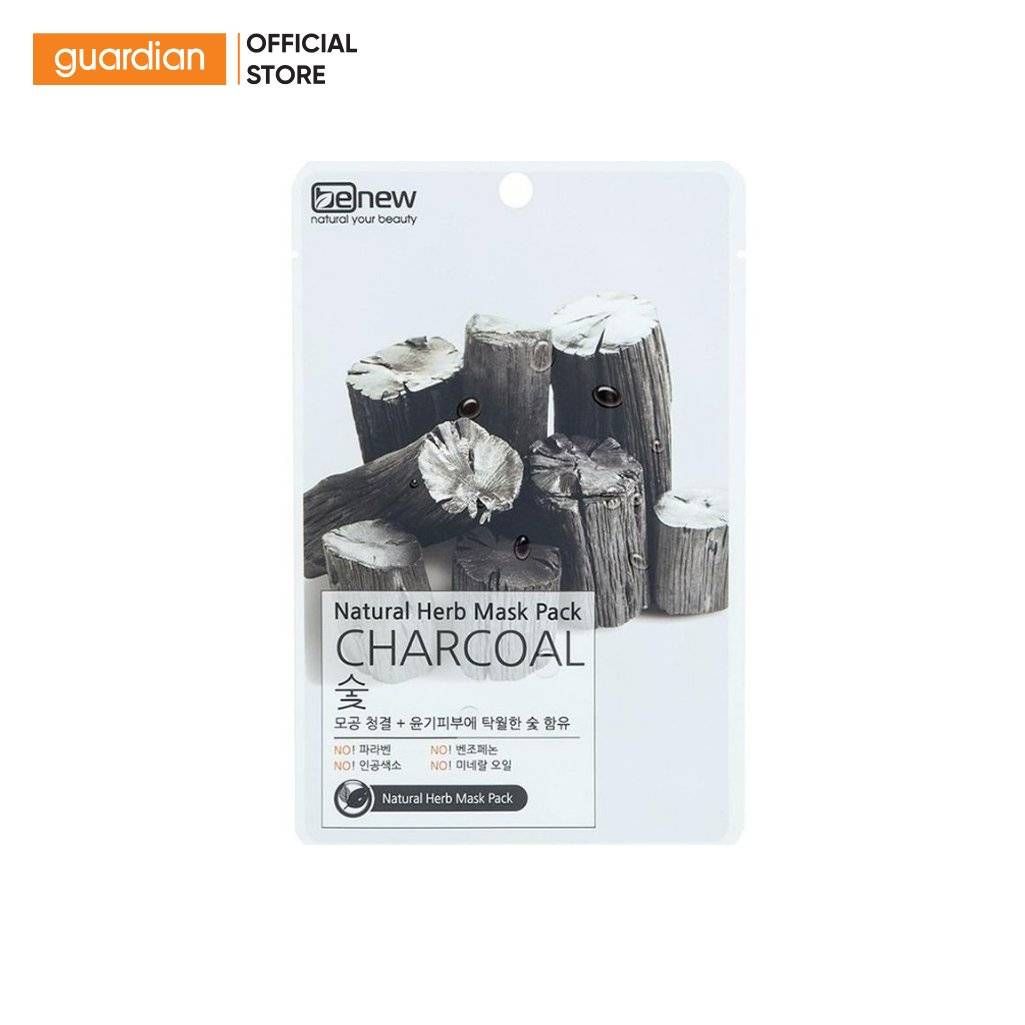 Mặt Nạ Charcoal Than Hoạt Tính Se Lỗ Chân Lông Benew 22Ml
