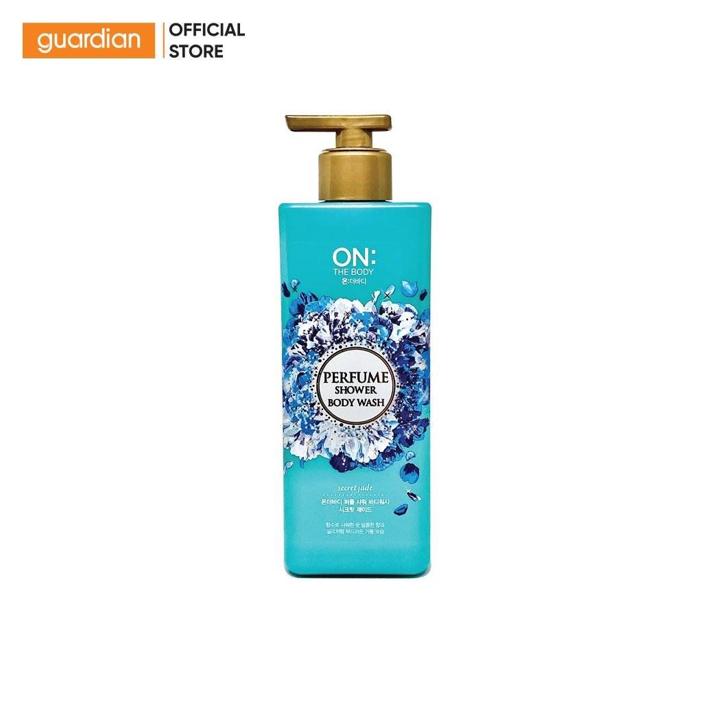 Sữa Tắm Dưỡng Ẩm Hương Nước Hoa On The Body Secret Jade Perfume Shower Body Wash 500Gr