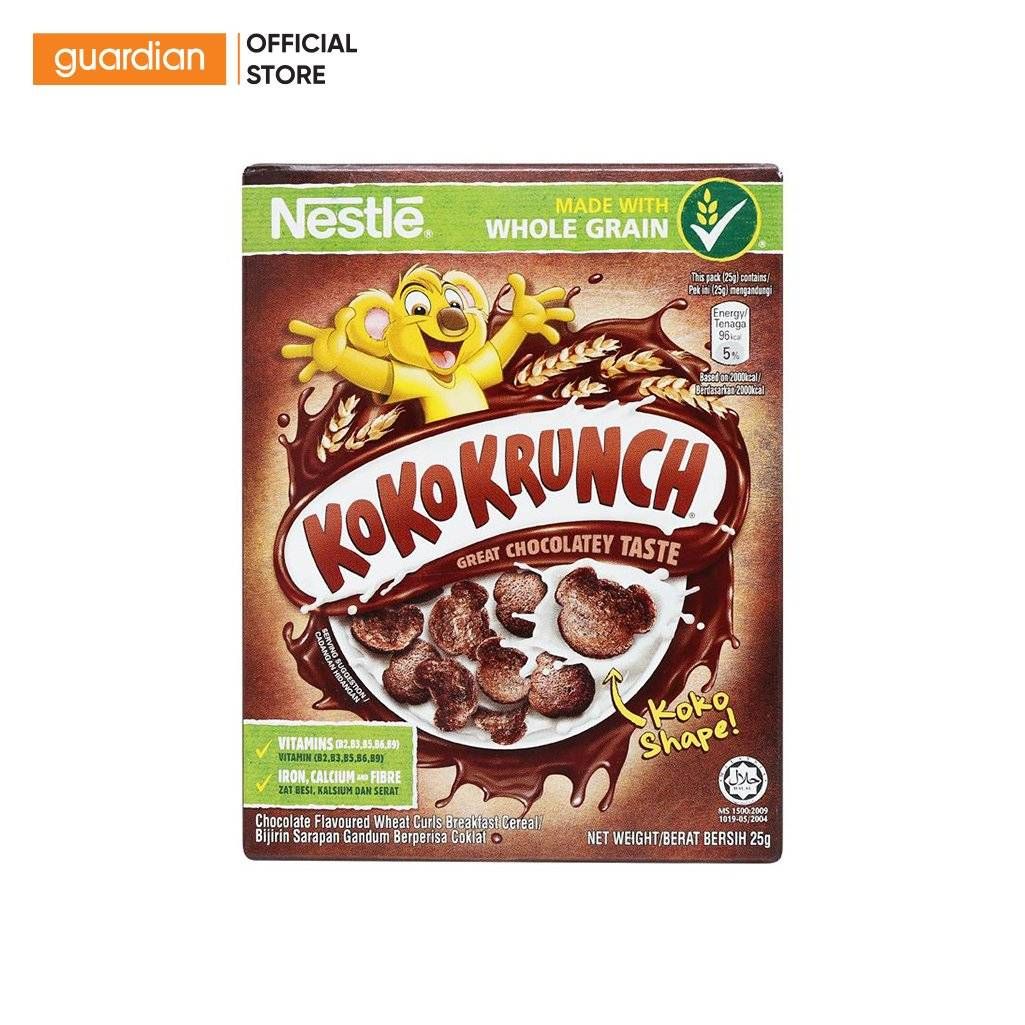 Ngũ Cốc Ăn Sáng Hương Socola Nestle Koko Krunch 25Gr