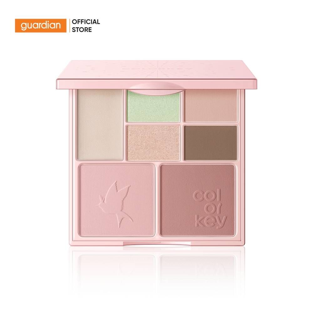 Bảng Phấn Trang Điểm Cho Mặt Và Mắt COLORKEY Embrace Nature Seven-Shade Makeup Palette 02