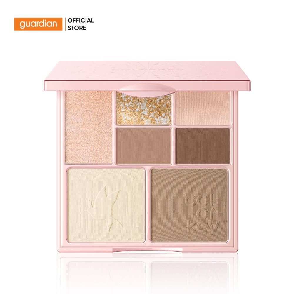 Bảng Phấn Trang Điểm Cho Mặt Và Mắt COLORKEY Embrace Nature Seven-Shade Makeup Palette 01
