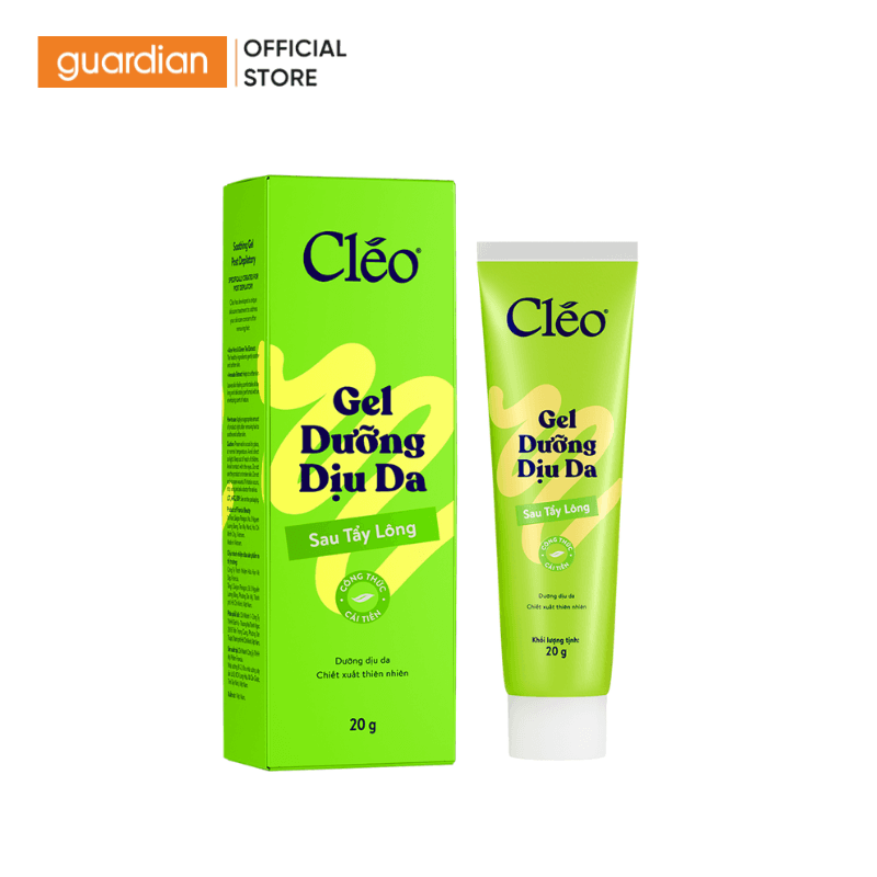 Gel Dưỡng Dịu Da Sau Tẩy Lông Cleo 20g