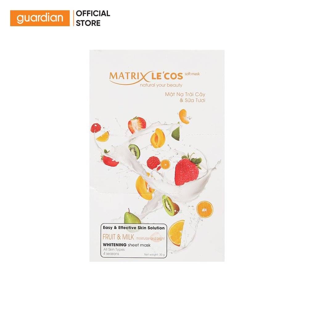 Mặt Nạ Trái Cây Và Sữa Tươi Matrix 30Gr