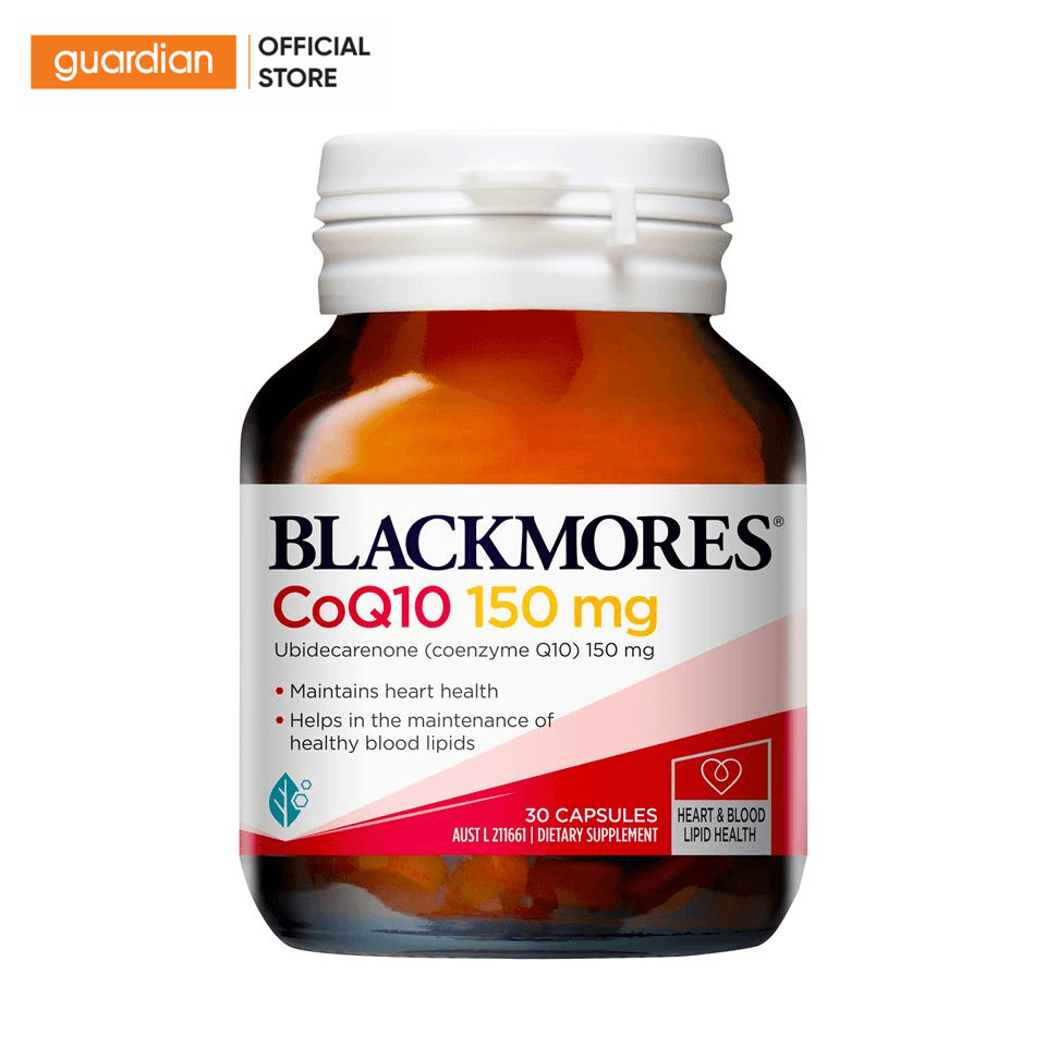Viên Uống Hỗ Trợ Tim Mạch Blackmores CoQ10 150mg 30 Viên
