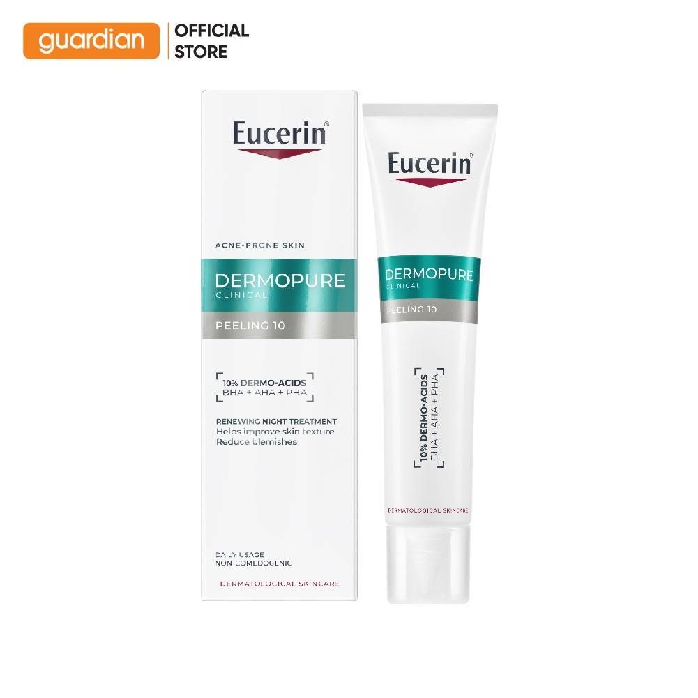 Tinh Chất Eucerin Dermopure Clinical Peeling 10 Giảm Mụn Và Nhờn 40ml
