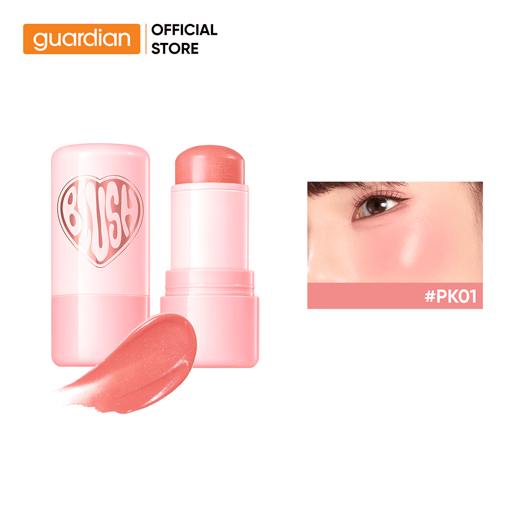 Má hồng kem PINKFLASH Dewy Blush Stick #PK01