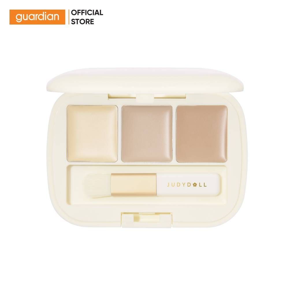 Che Khuyết Điểm Judydoll Three-Color Concealer Palette #01 2,7G