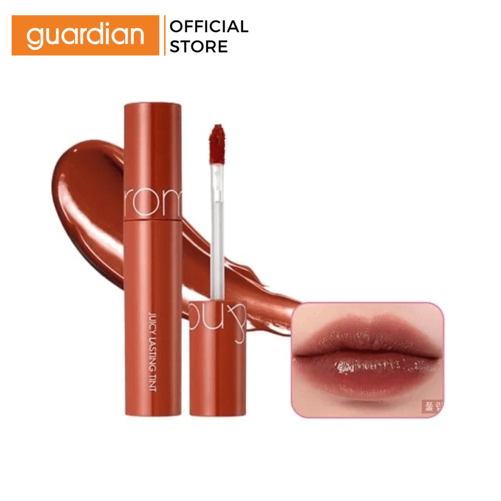 Son Tint Lì, Căng Bóng Romand Juicy Lasting Tint #13 Eat Dotori Đỏ Nâu Gạch Ấm 5.5G