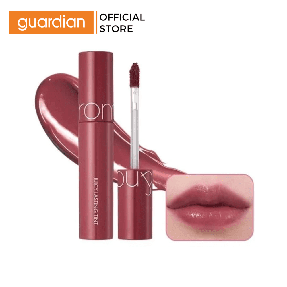 Son Tint Lì, Căng Bóng Romand Juicy Lasting Tint #19 Almond Rose Cánh Hồng Khô 5.5G