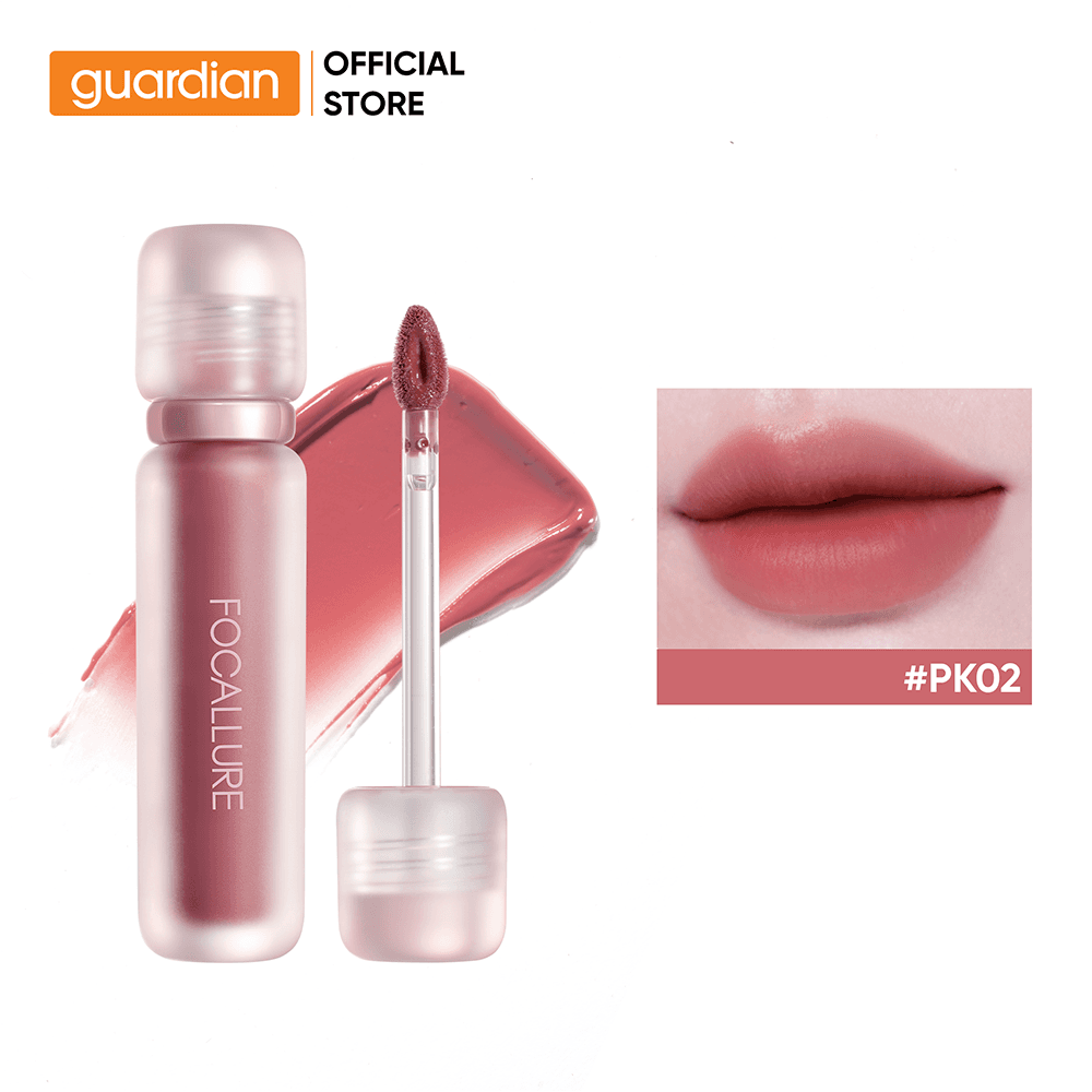 Son Môi Dạng Kem FOCALLURE WATERY VELVET LIP TINT PK02