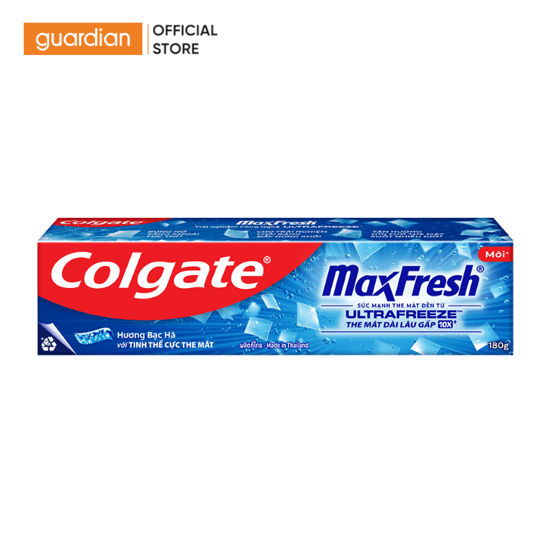 Kem Đánh Răng Colgate Maxfresh Bạc Hà The Mát Dài Lâu 180gr