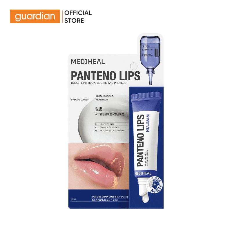 Mediheal Pantenolips Son Dưỡng Môi Ban Đêm Healbalm 10ml
