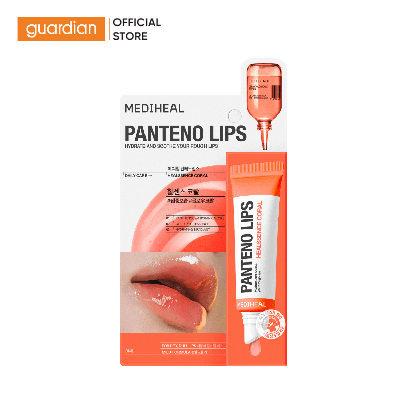 Son Dưỡng Môi Ban Ngày Mediheal Labocare Panteno Lips Healssence Coral
