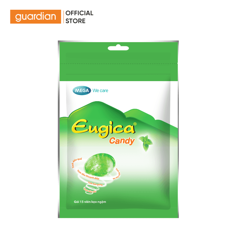 Kẹo Thảo Dược Candy Eugica 15 Viên