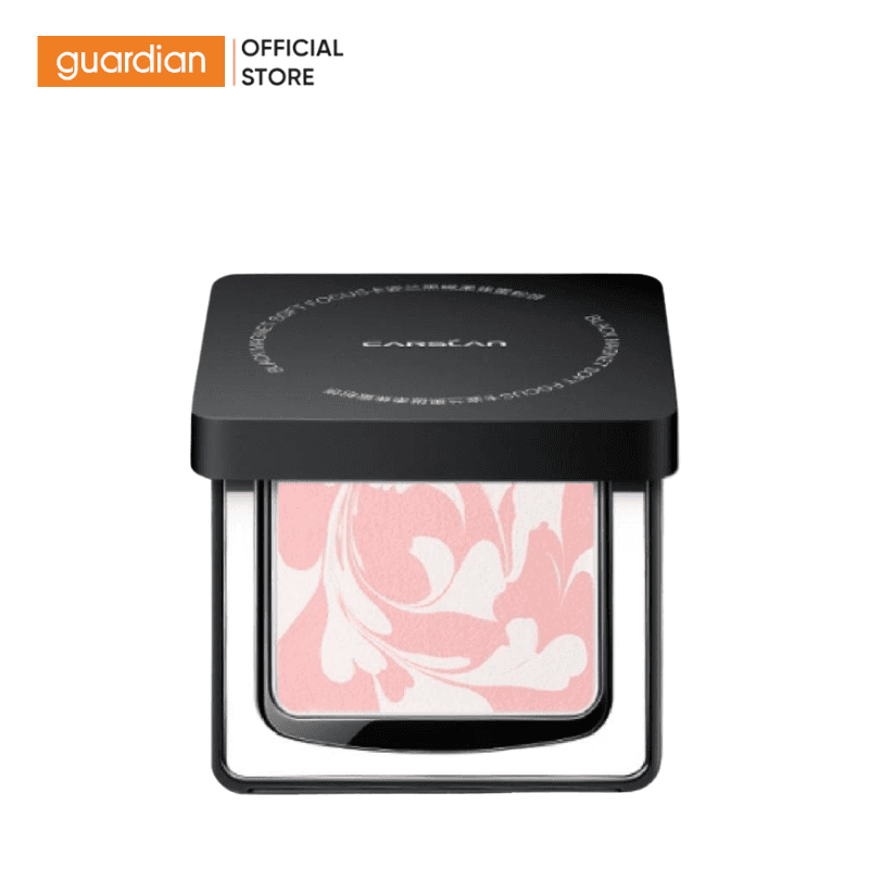 Phấn Phủ Dạng Nén Vỏ Đen Màu Hồng Đào Carslan Black Magnetic Soft Mist Powder 8g