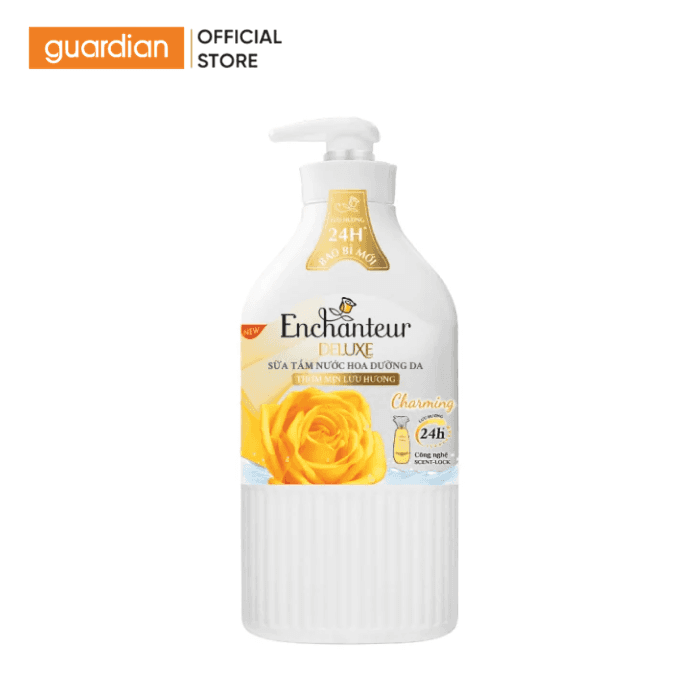 Sữa tắm Enchanteur Charming kem sữa tươi 180g