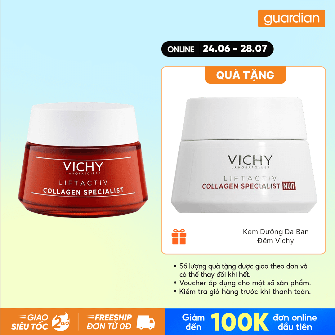 Kem Dưỡng Ẩm Ngừa Lão Hóa Vichy 50Ml