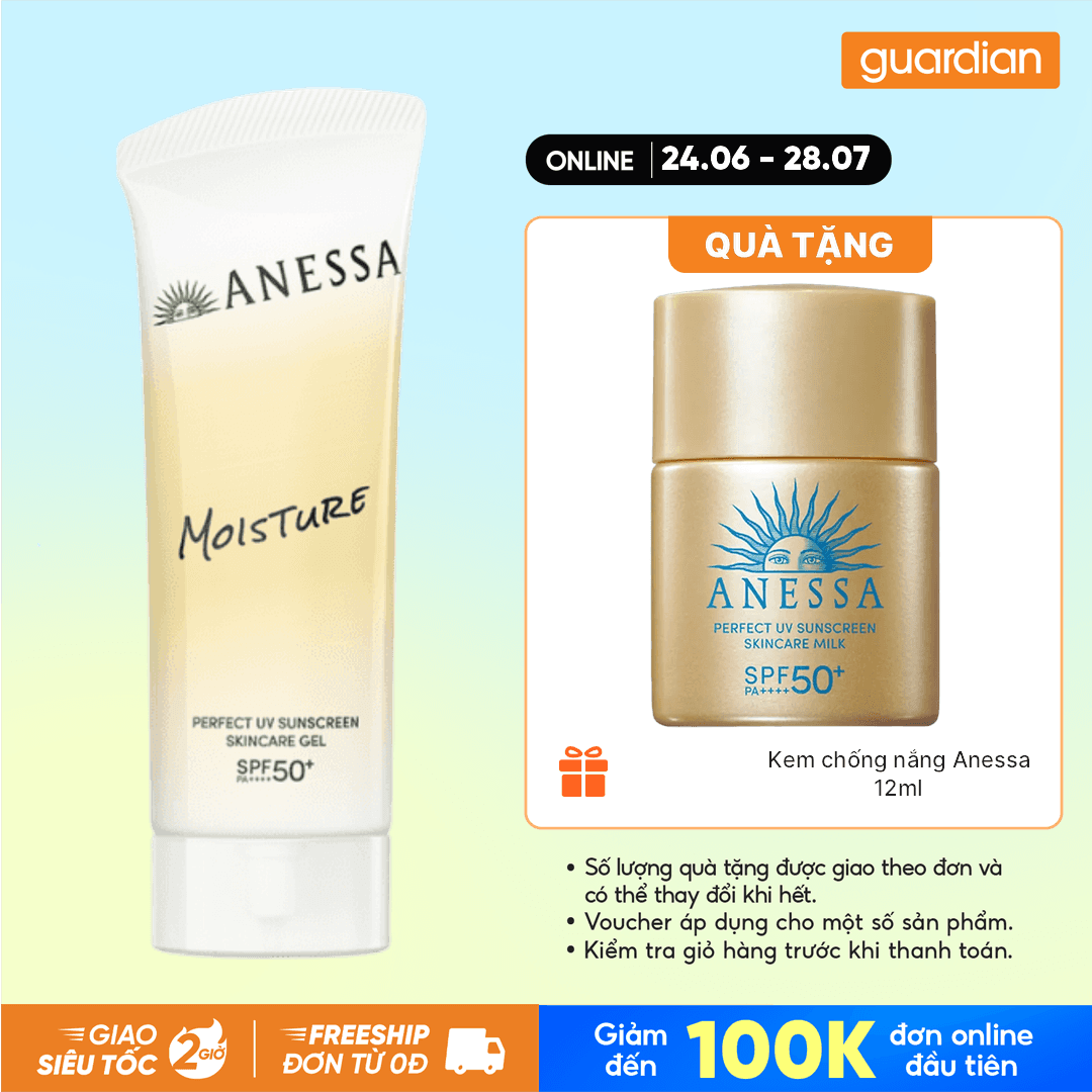 Gel Chống Nắng Dưỡng Ẩm Spf50+ Pa++++ 90g