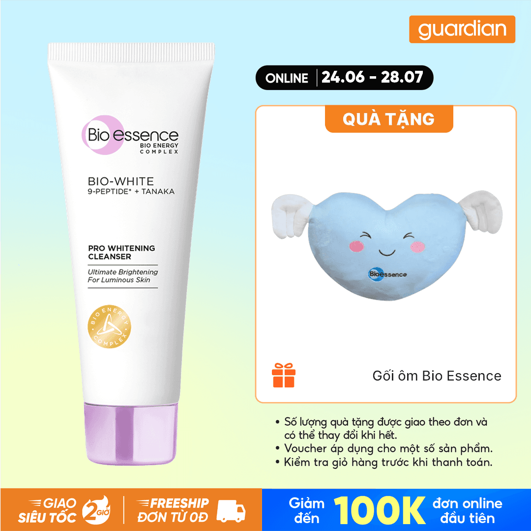 Sữa Rửa Mặt Bio-White Pro Whitening 100G