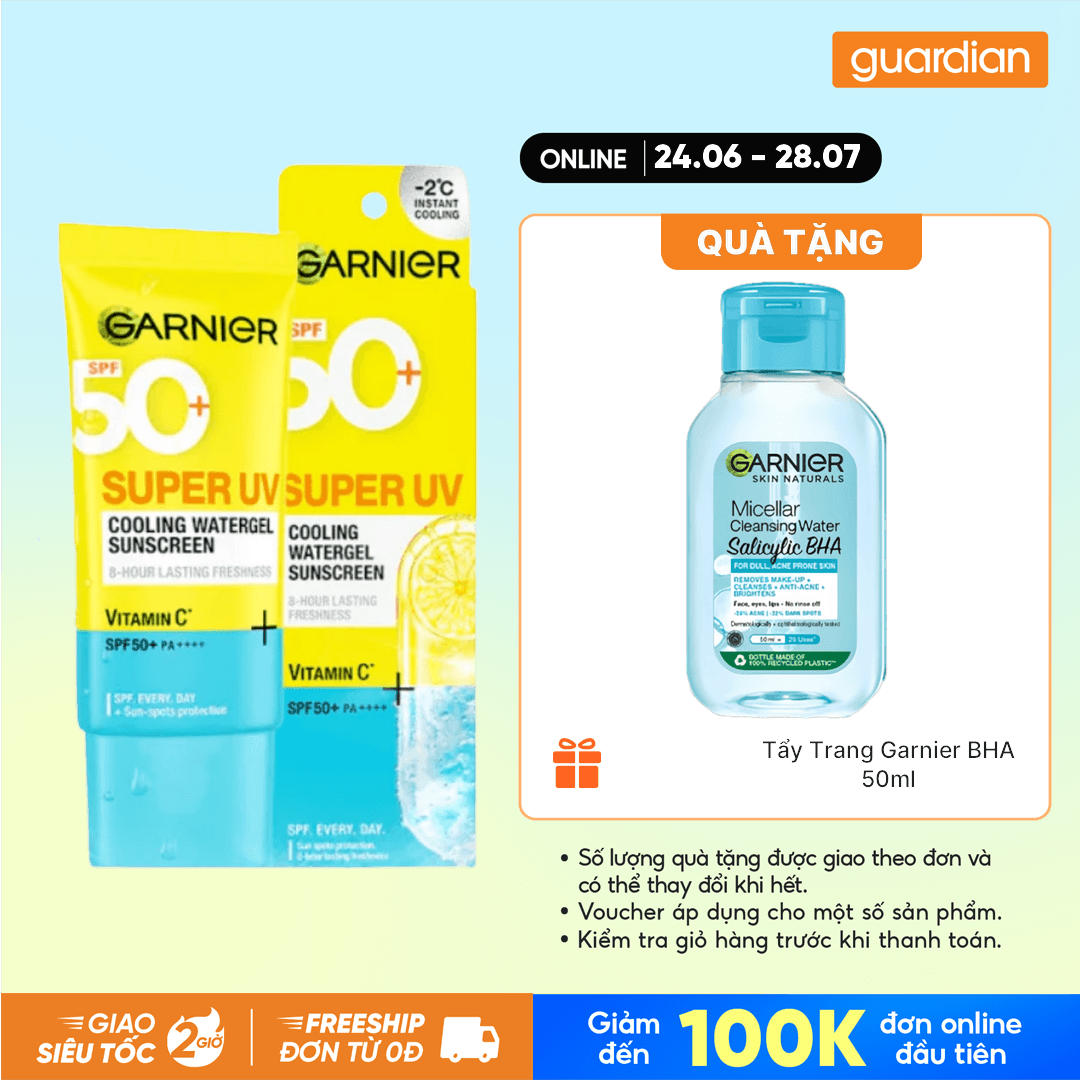 Kem Chống Nắng Garnier Super Uv Cooling 30ml